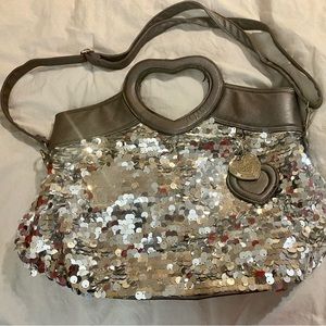 XoXo Sequined Purse.